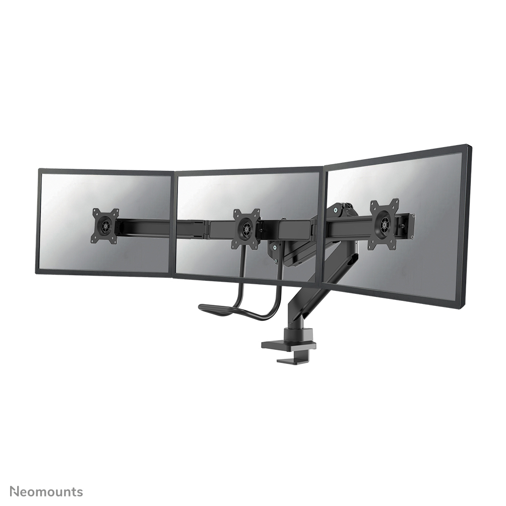 Neomounts NM-D775DX3BLACK Monitorarm 17-27" - Gasfeder - Topfix - 180°-Stopp Neomounts NM-D775DX3BLACK Monitorarm 17-27" - Gasfeder - Topfix - 180°-Stopp