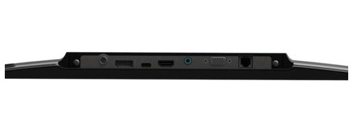 Lautsprecheranschluss, HDMI, USB-C, Netzwerkanschluss, Audiojack