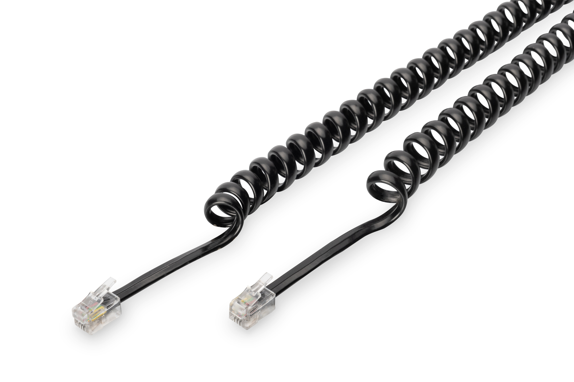 DIGITUS AK-460101-020-S UAE Modular Spiral-Anschlusskabel DIGITUS AK-460101-020-S UAE Modular Spiral-Anschlusskabel