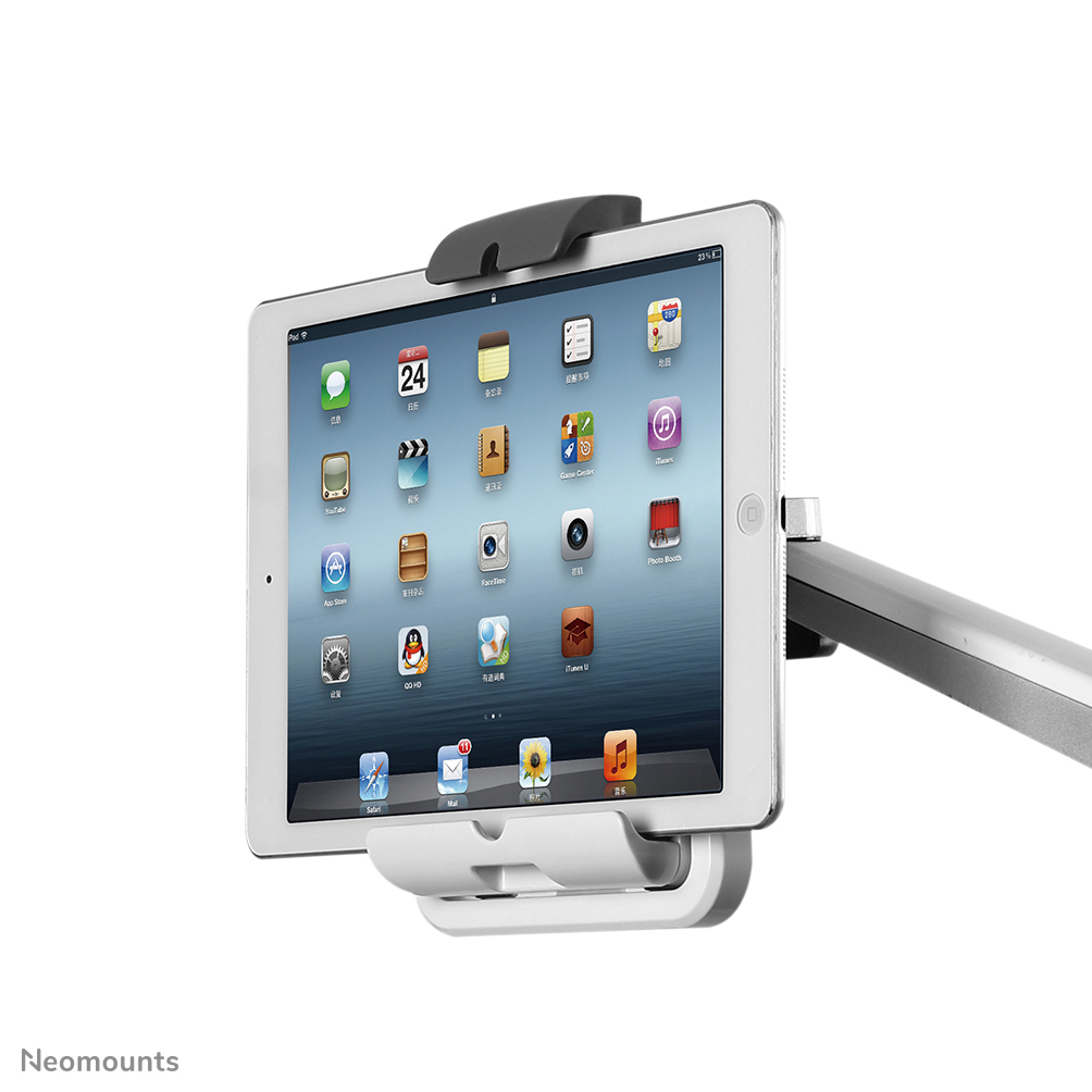 Neomounts Tablet-Ständer - 25,4 cm (10 Zoll) - 17,8 cm (7 Zoll) - Weiß - 1 kg - Tisch/Bank - China