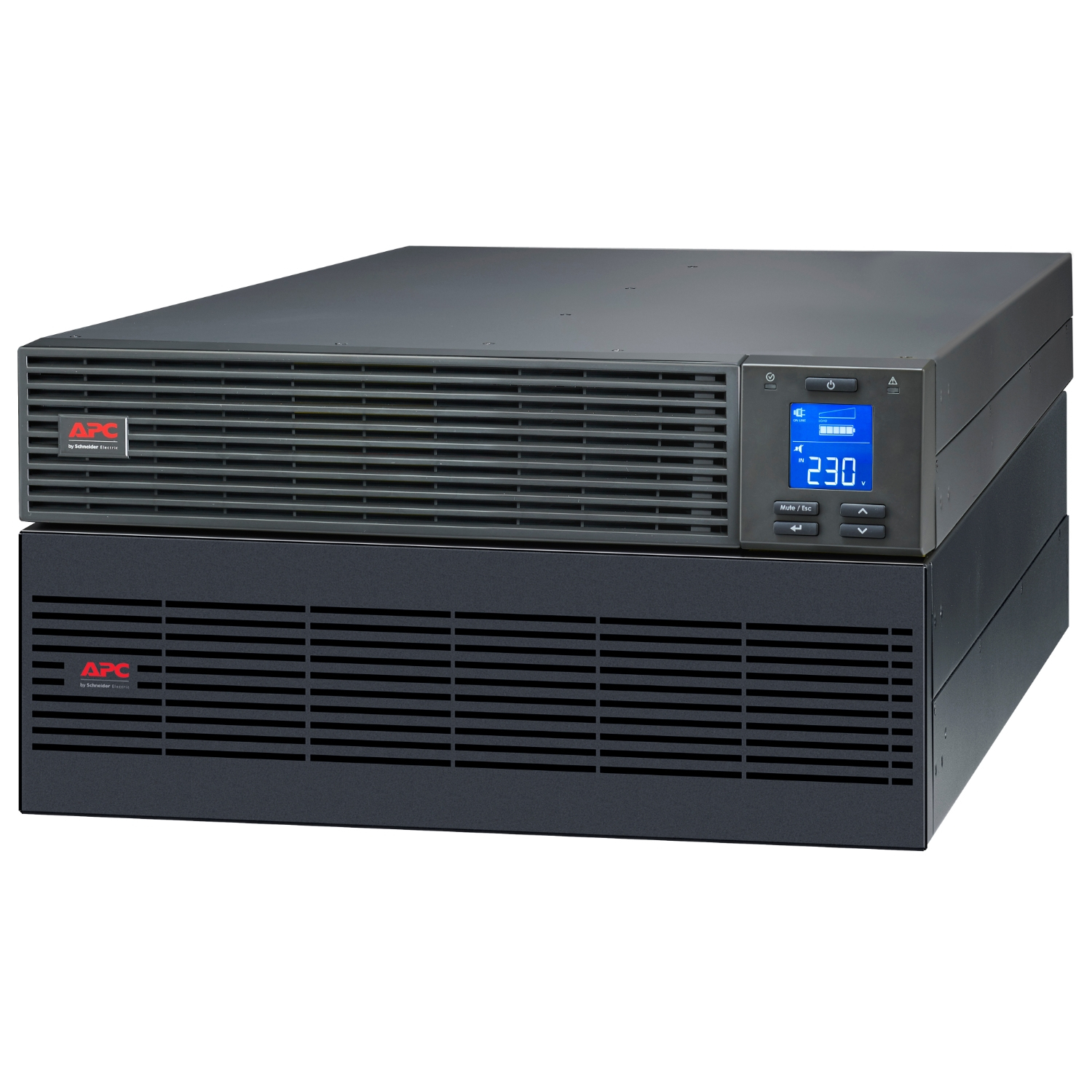 APC SRV5KRILRK - Easy UPS On-Line SRV 5000VA RM 230V mit Extended Runtime Battery Pack, Rail Kit