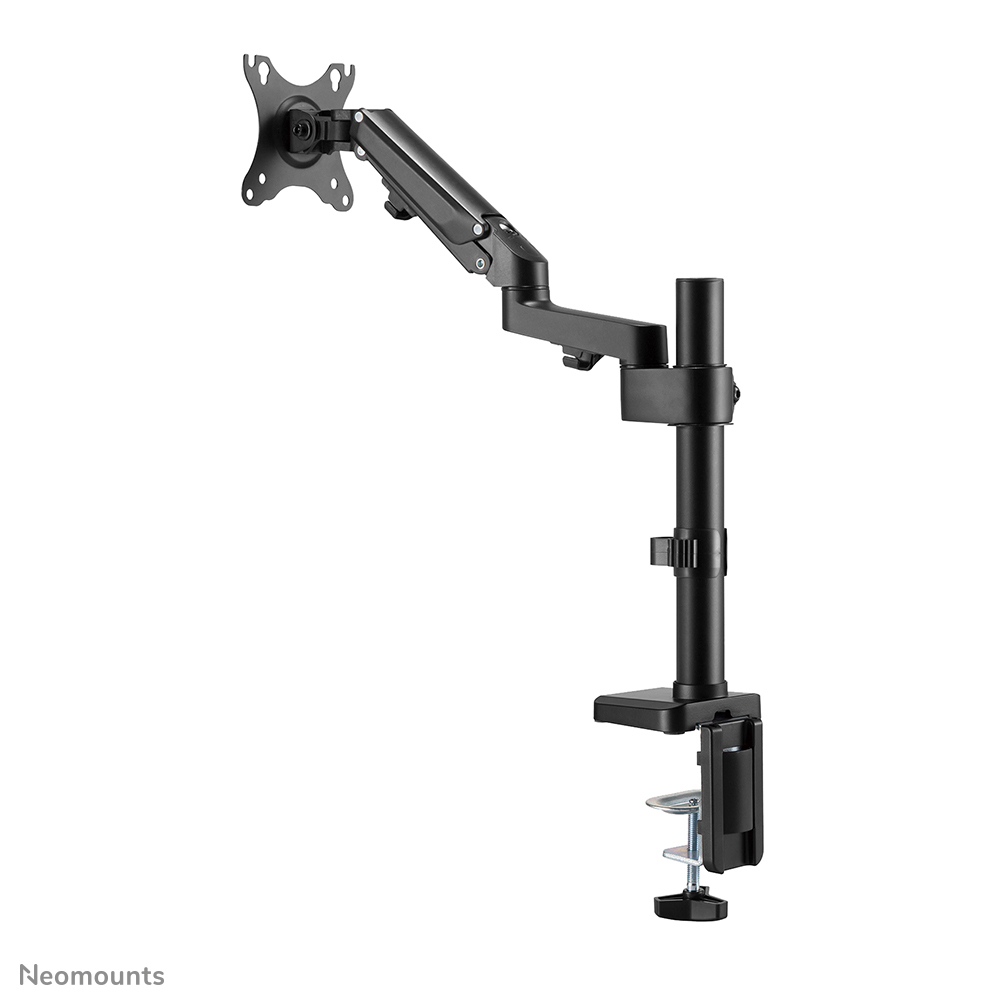 Neomounts Monitor-Tischhalterung - Klemme /Bolzen - 7 kg - 43,2 cm (17 Zoll) - 68,6 cm (27 Zoll) - 100 x 100 mm - Schwarz