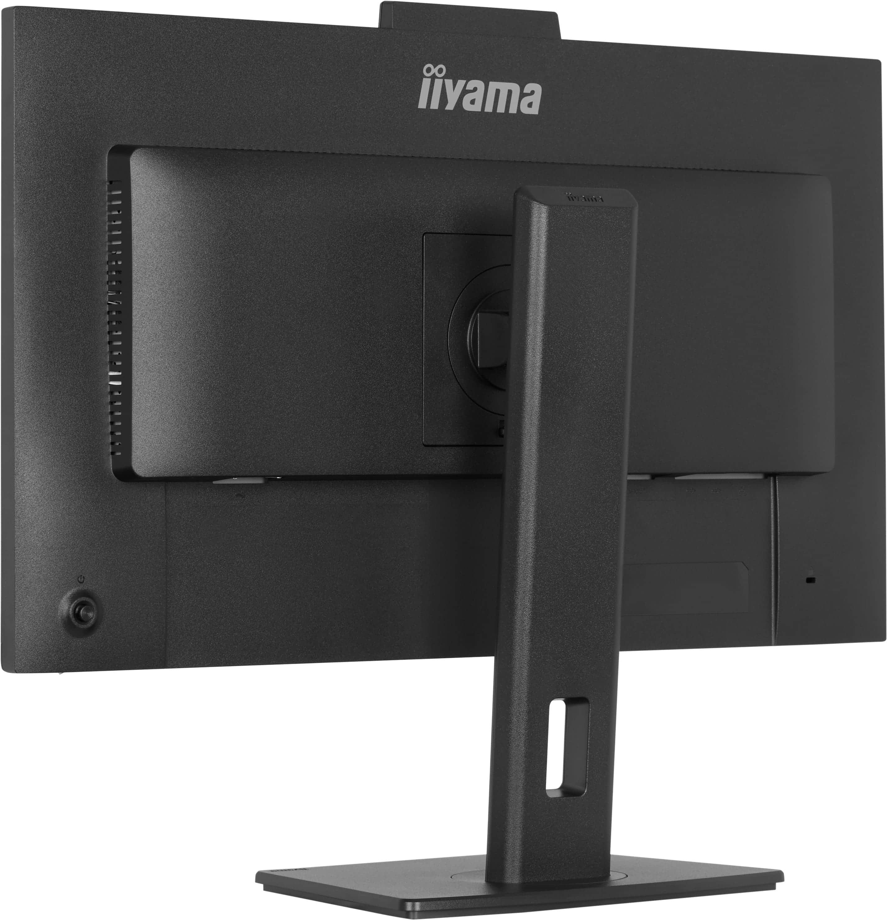 monitor, monitorstand, LCD, schwarz, rückseite