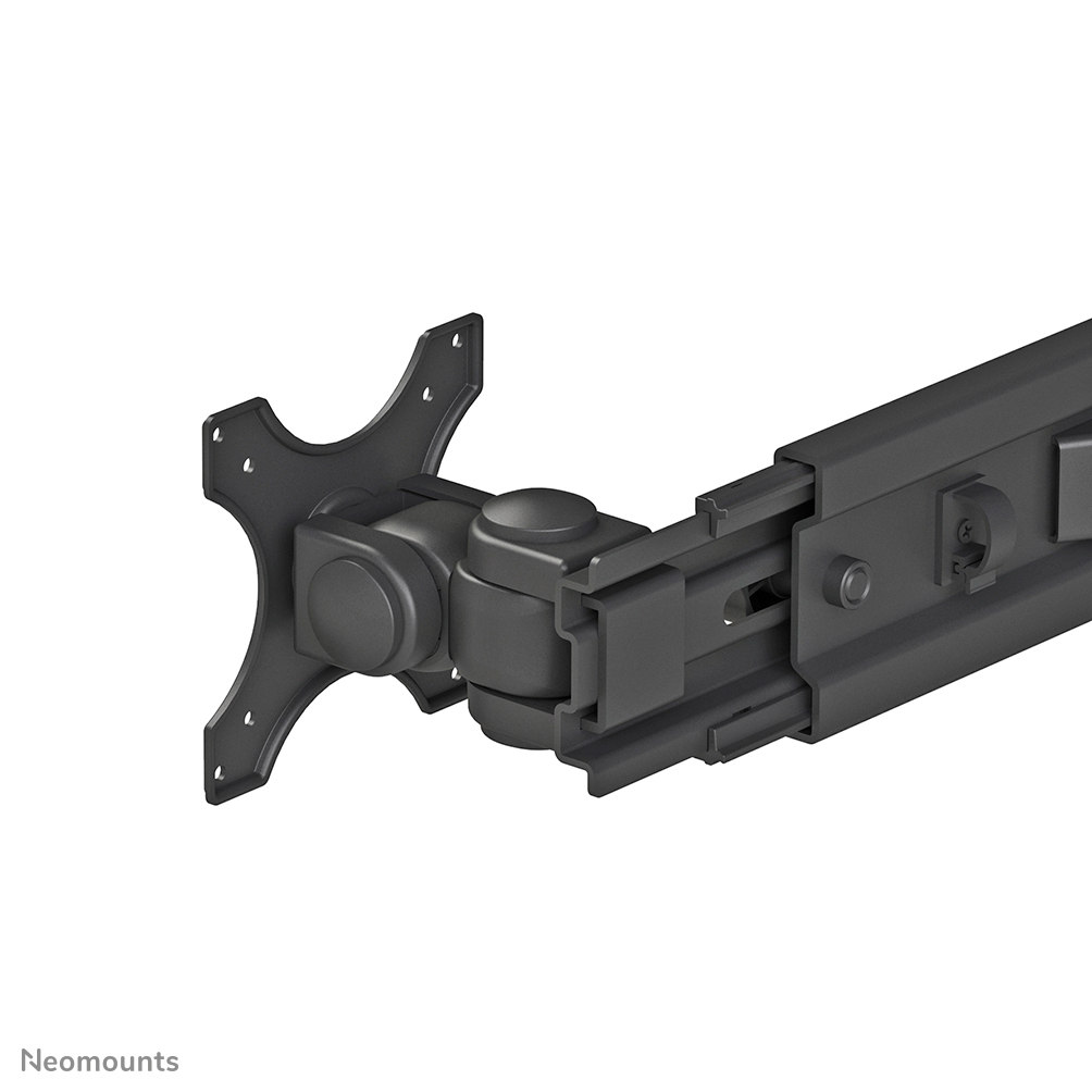 Neomounts Monitor-Tischhalterung - 8 kg - 48,3 cm (19 Zoll) - 76,2 cm (30 Zoll) - 100 x 100 mm - Höhenverstellung - Schwarz