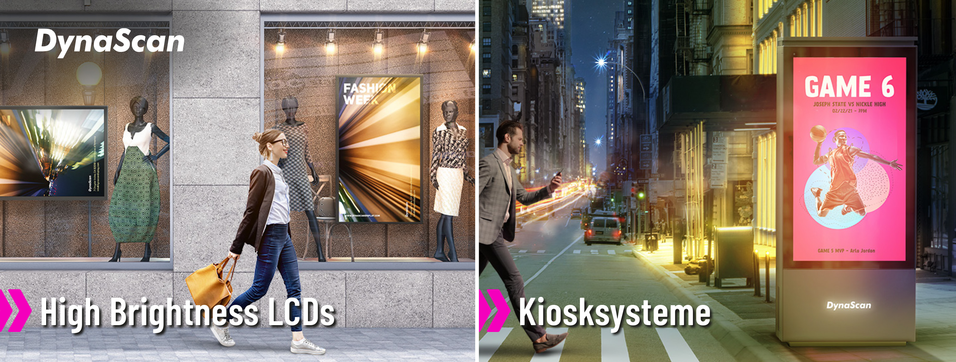 LED, LCD, Display, Kiosk, Werbewand