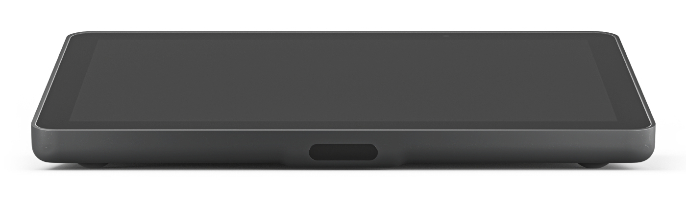tablet, touchscreen, schwarz, rechteckig, flach