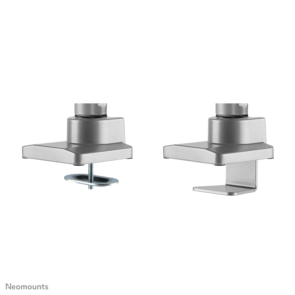 Neomounts Select Tischhalterung Für Curved Monitore - Klemme /Bolzen - 18 kg - 25,4 cm (10") - 124,5 cm (49") - 100 x 100 mm - Silber