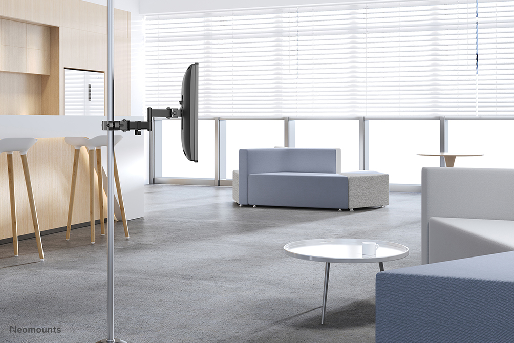 Neomounts TV Stangenhalterung - 81,3 cm (32") - 75 x 75 mm - 100 x 100 mm - -30 - 30 Grad  - 360 Grad  - Schwarz