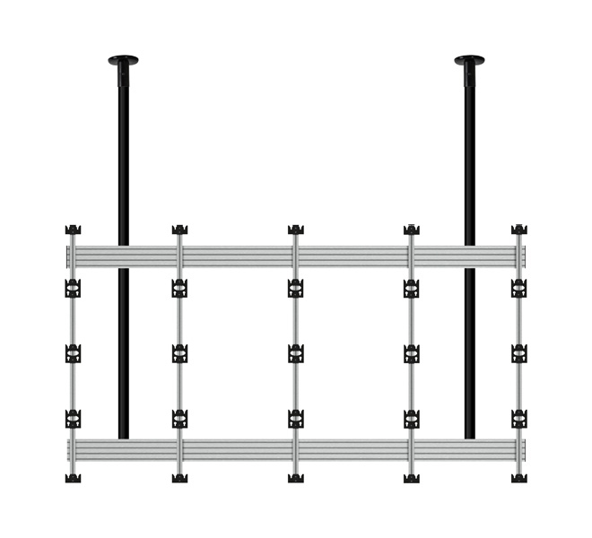 B-TECH SYSTEM X - Ceiling Mount for INFiLED WP Series 4x4 DVLED Videowalls BT93INFWP-C-4X4/SB B-TECH SYSTEM X - Ceiling Mount for INFiLED WP Series 4x4 DVLED Videowalls BT93INFWP-C-4X4/SB