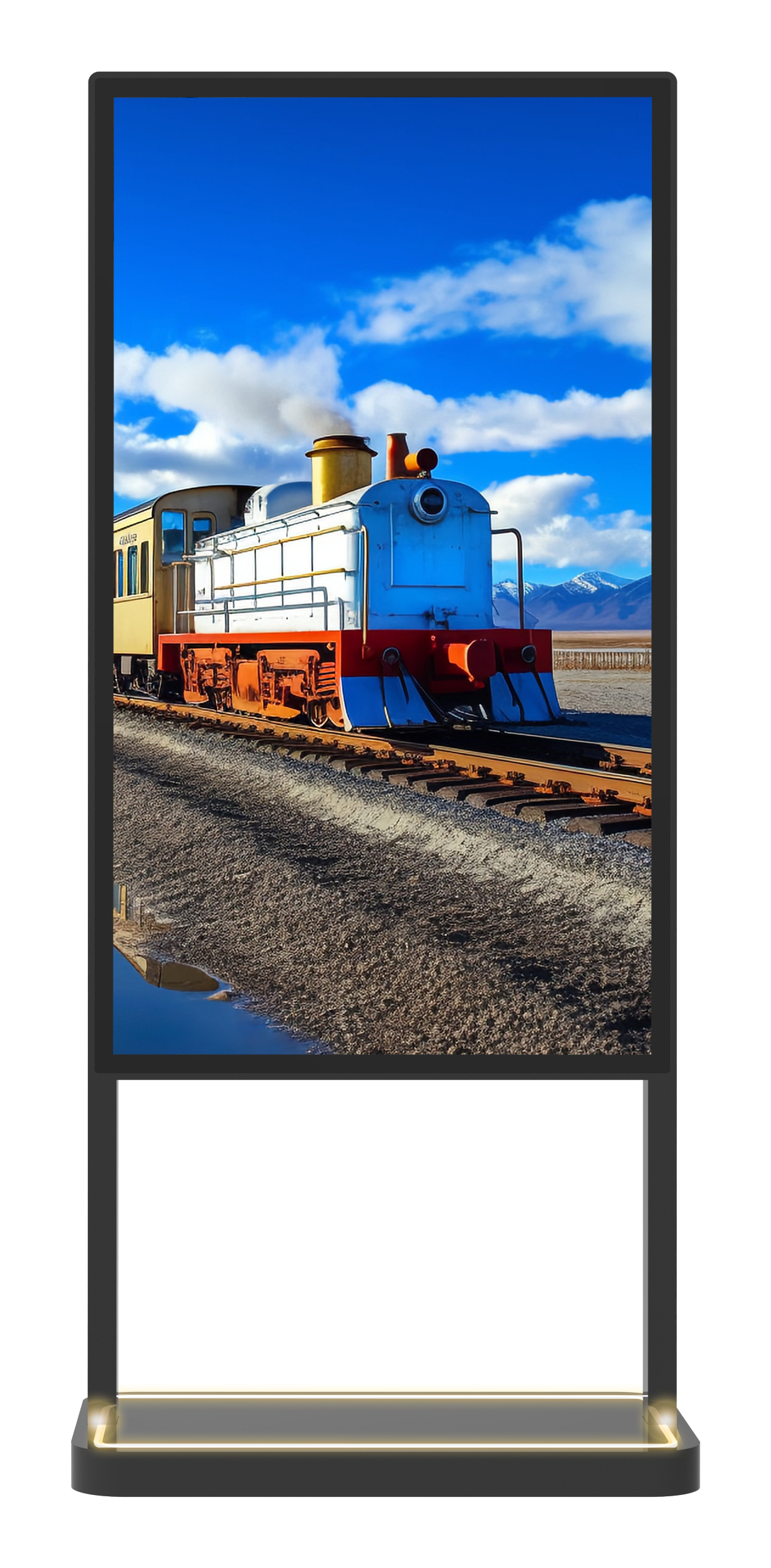 Eisenbahnwagon, Schienenwagen, Schienenfahrzeug, Landschaftsbild, Zugmodell