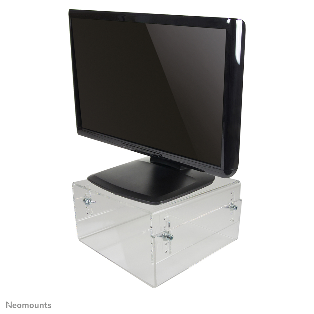 Neomounts Monitor-/Laptop-Erhöhung - 25 kg - Transparent Neomounts Monitor-/Laptop-Erhöhung - 25 kg - Transparent