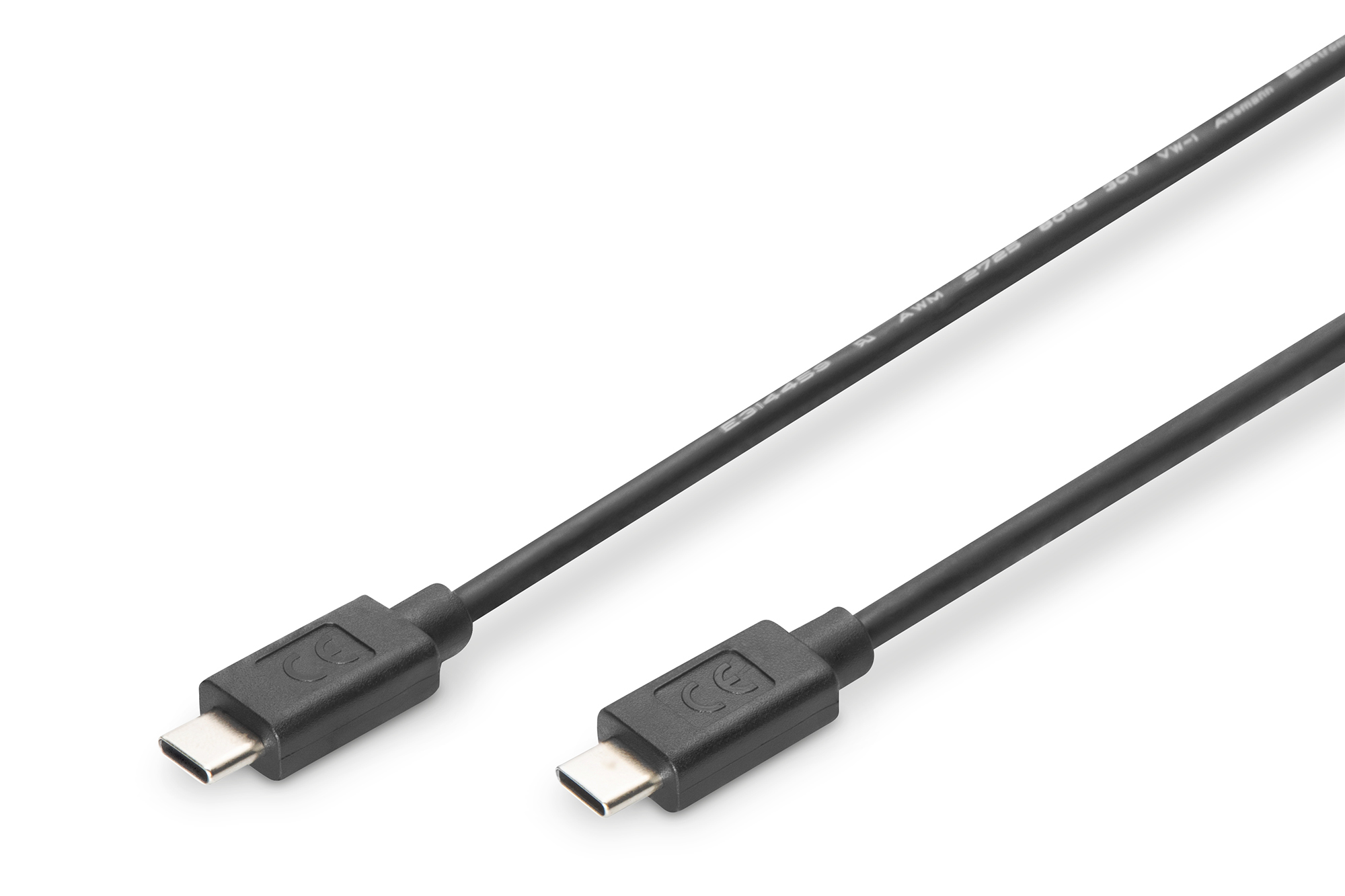 DIGITUS USB Type-C Anschlusskabel, Typ C St/St, 1.0m