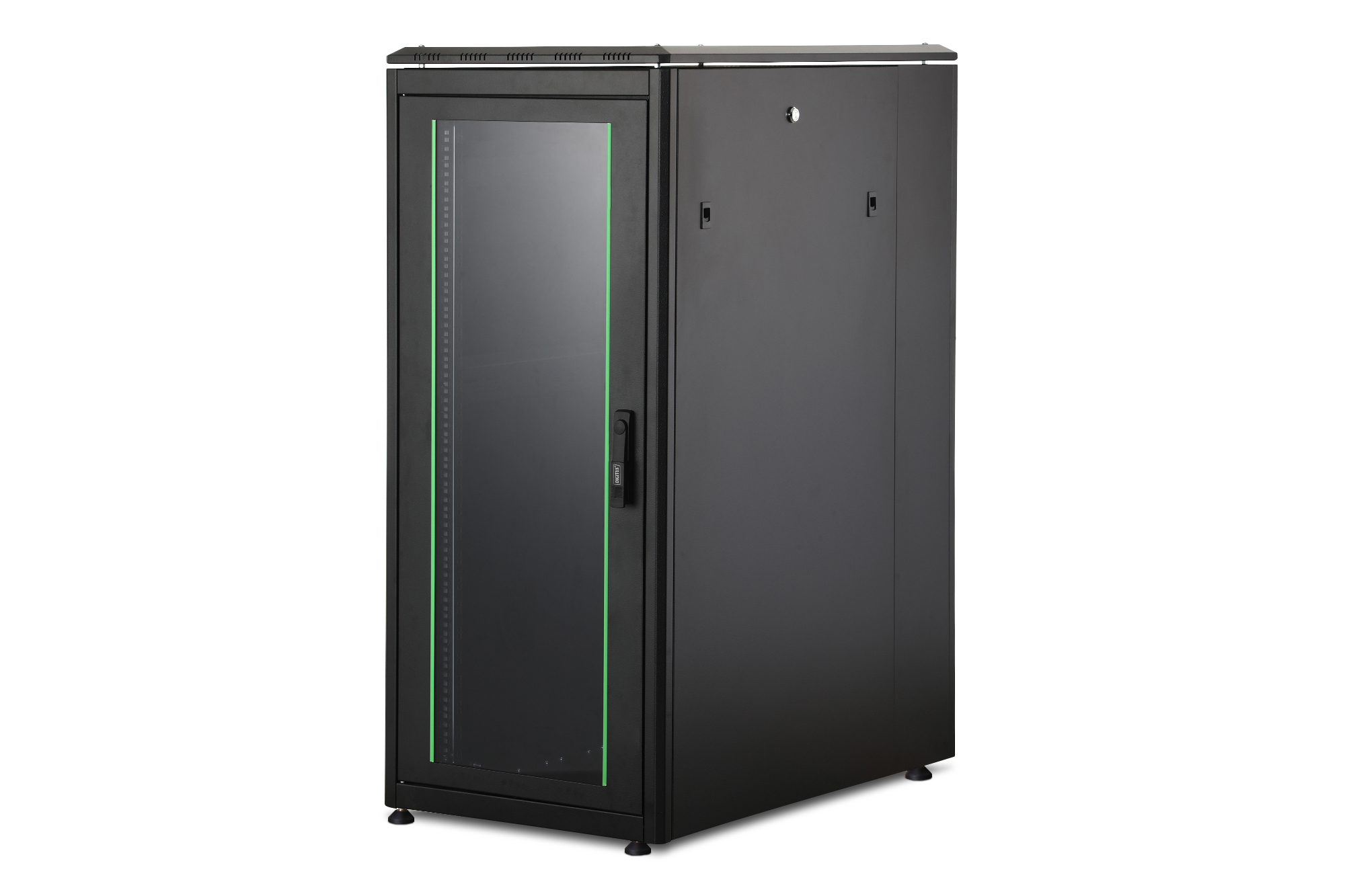 DIGITUS DN-19 26U-6/10-B-1 Netzwerkschrank Unique Serie - 600x1000 mm (BxT) Kabinett, Mobiliar, Elektronik, Hardware