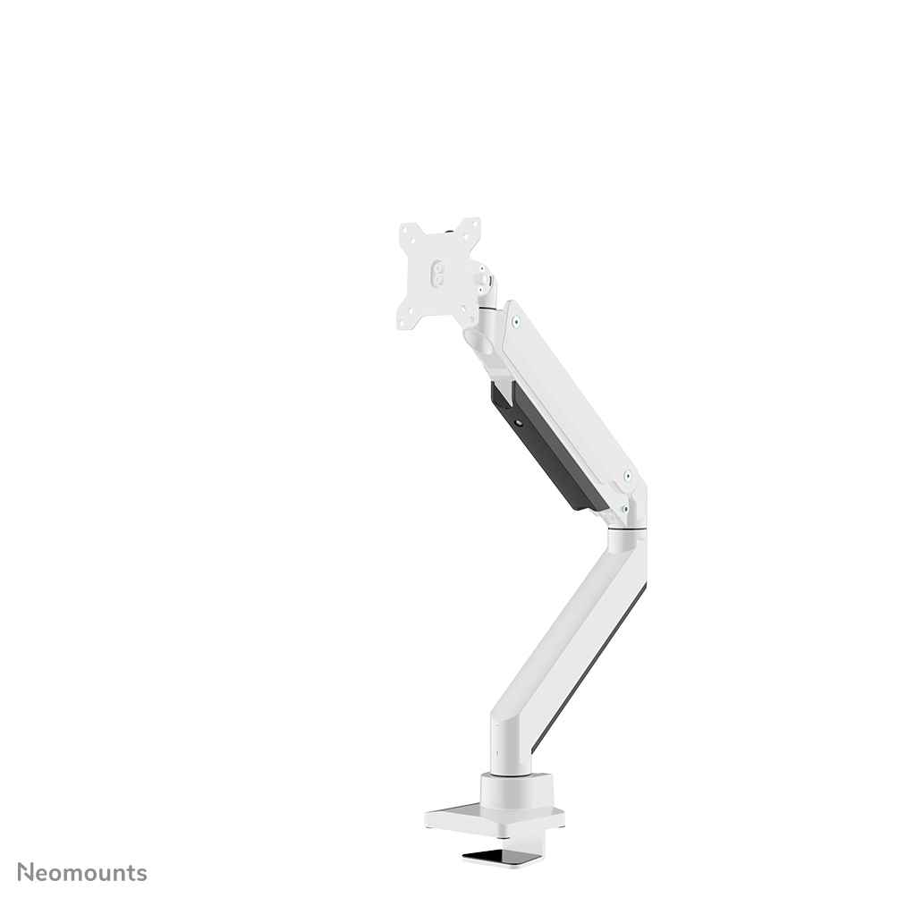 Neomounts NM-D775WHITEPLUS Monitorarm 10-49" - Gasfeder - Topfix - 180°-Stopp Neomounts NM-D775WHITEPLUS Monitorarm 10-49" - Gasfeder - Topfix - 180°-Stopp