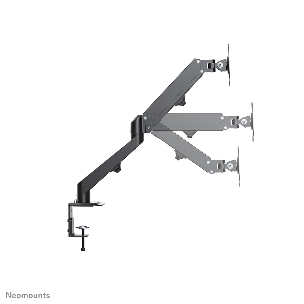 Neomounts Monitor-Tischhalterung - Klemme - 7 kg - 43,2 cm (17 Zoll) - 68,6 cm (27 Zoll) - 100 x 100 mm - Schwarz