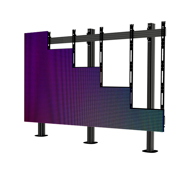 B-TECH SYSTEM X - Bolt-Down Stand for 8x8 Sony Crystal dvLED Displays BT9372-FM-8X8-SON-CRY-ZRD/B B-TECH SYSTEM X - Bolt-Down Stand for 8x8 Sony Crystal dvLED Displays BT9372-FM-8X8-SON-CRY-ZRD/B