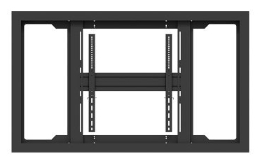 TV-Wandhalterung, Metall, schwarz, verstellbar
