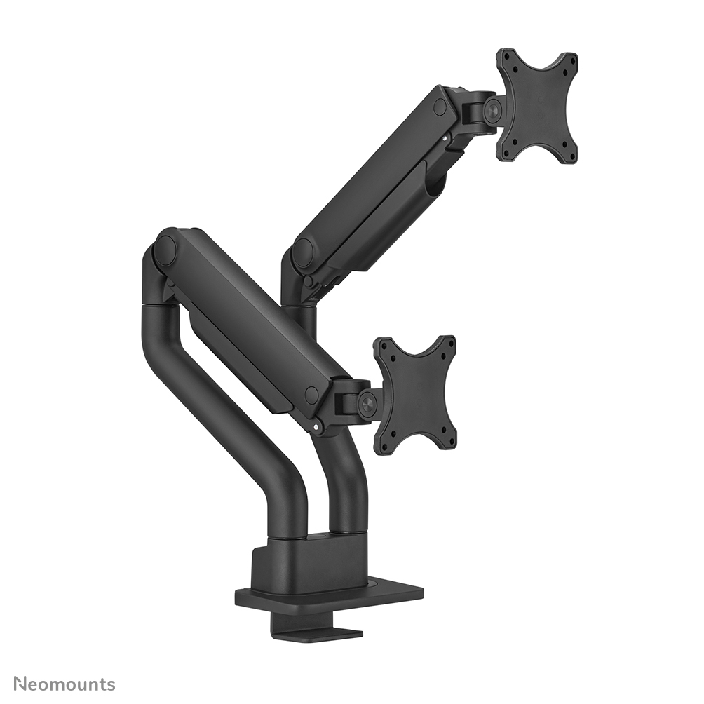 Neomounts Select Desk Mount double display topfix clamp &grommet
