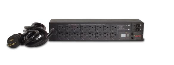 APC Rack PDU, Switched, 2U, 30A, 120V, (16)5-20