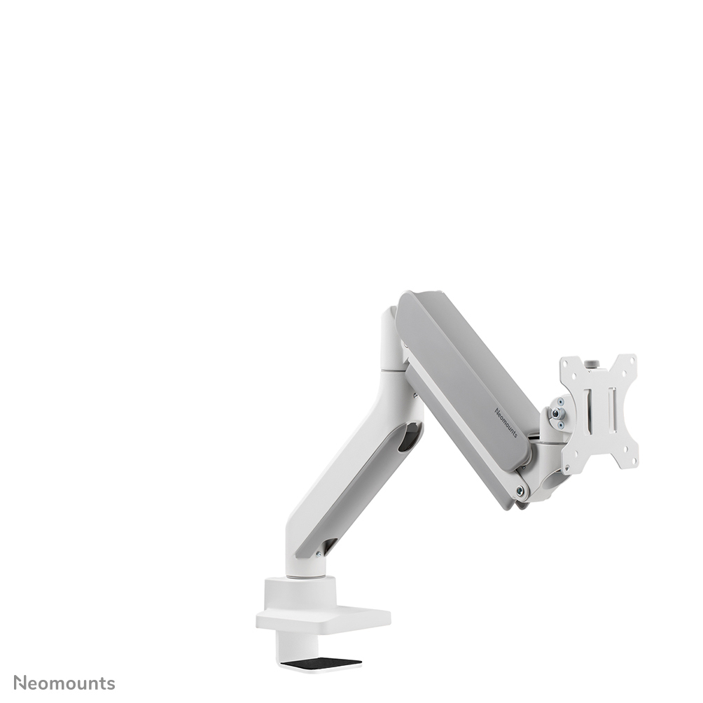 Neomounts Monitor-Tischhalterung - Klemme /Bolzen - 15 kg - 43,2 cm (17 Zoll) - 106,7 cm (42 Zoll) - 100 x 100 mm - Weiß