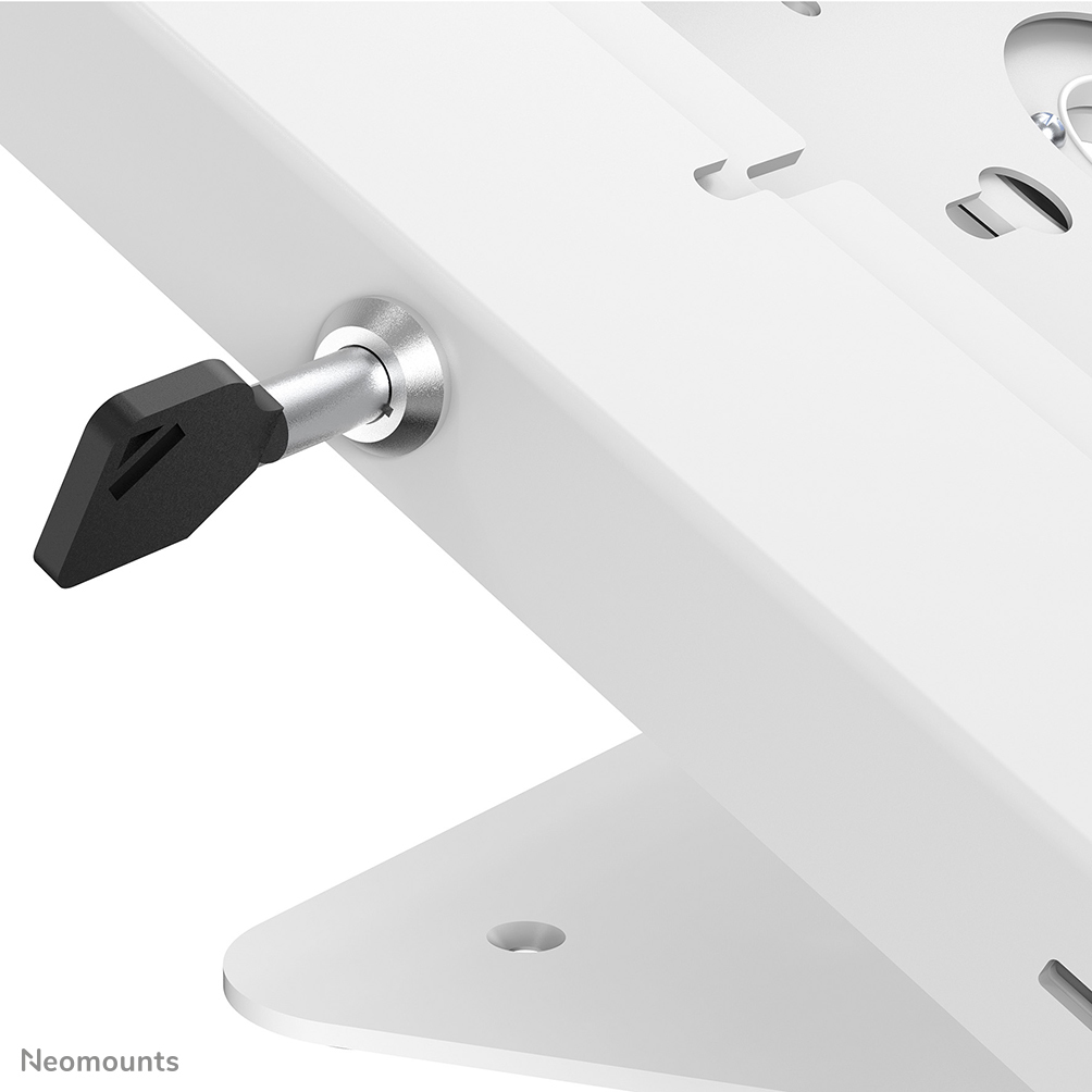 Neomounts Tisch-/Wandhalterung für Tablets - -25,4 mm (-1 Zoll) - -25,4 mm (-1 Zoll) - Weiß - 90 Grad  - -1 kg - Tisch/Bank