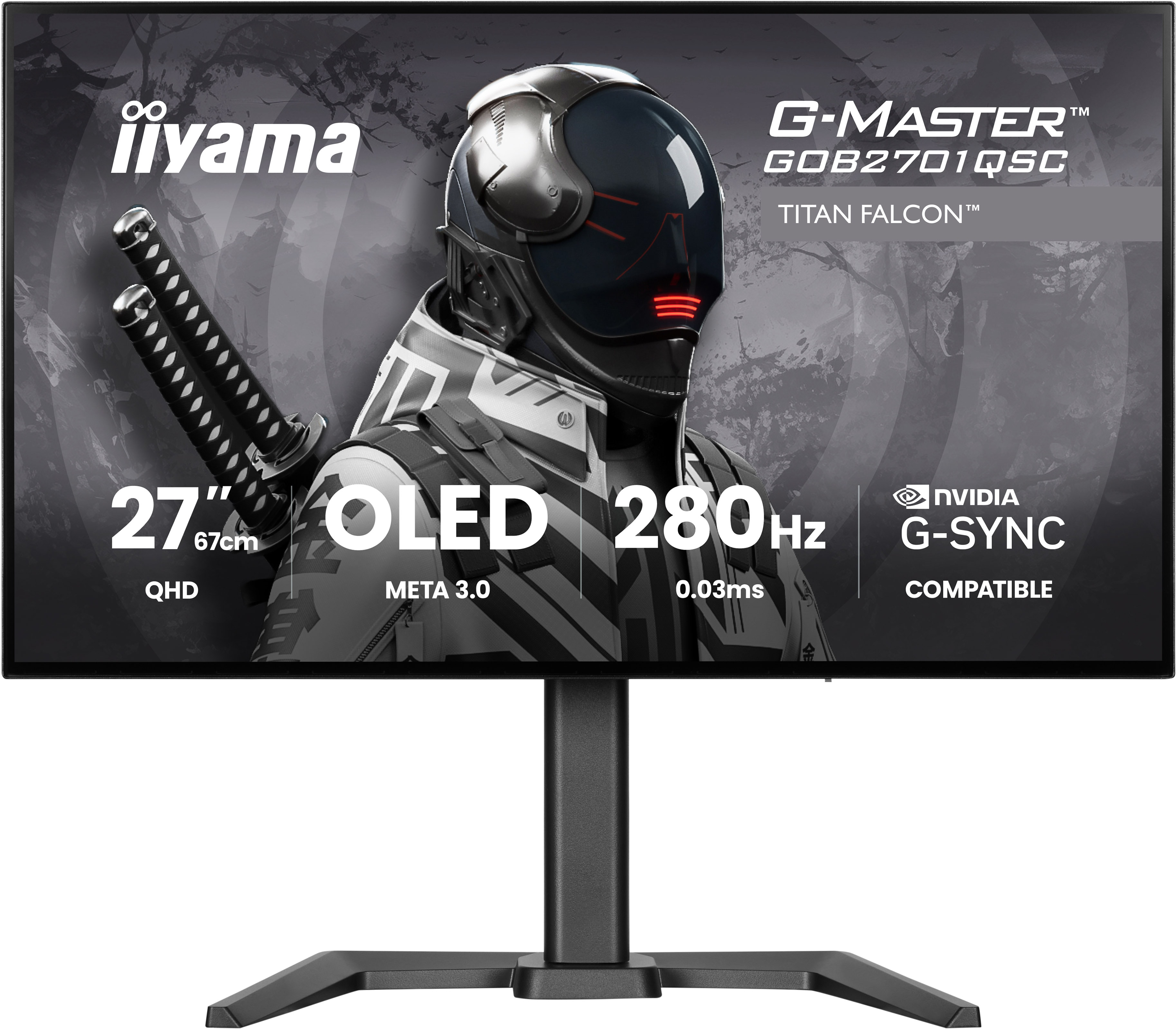 27 Zoll, OLED, QHD, 280 Hz, G-Sync