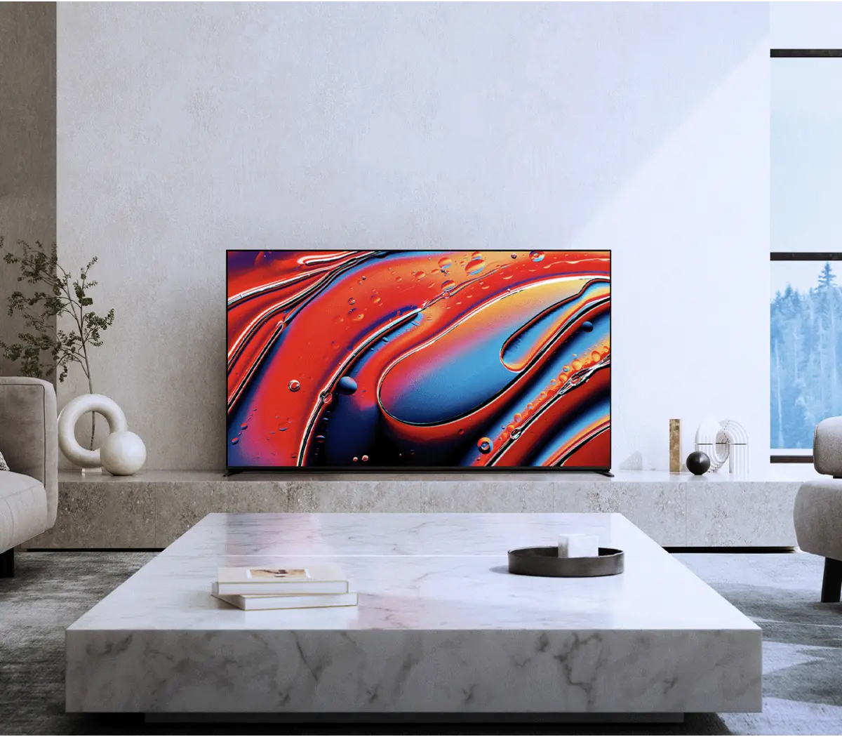 Innenarchitektur, Tabelle, Überwachen, Moderne Kunst, Malerei