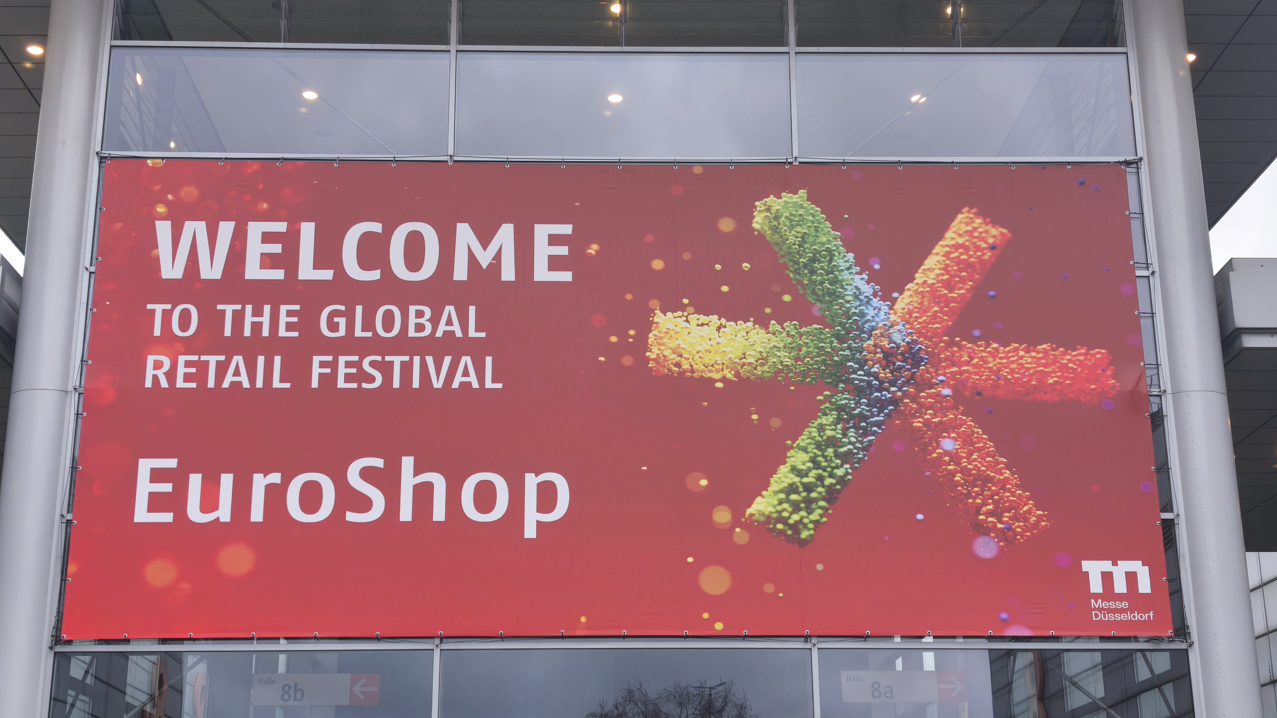 Banner,  Beschilderung,  Werbung,  Messe,  EuroShop