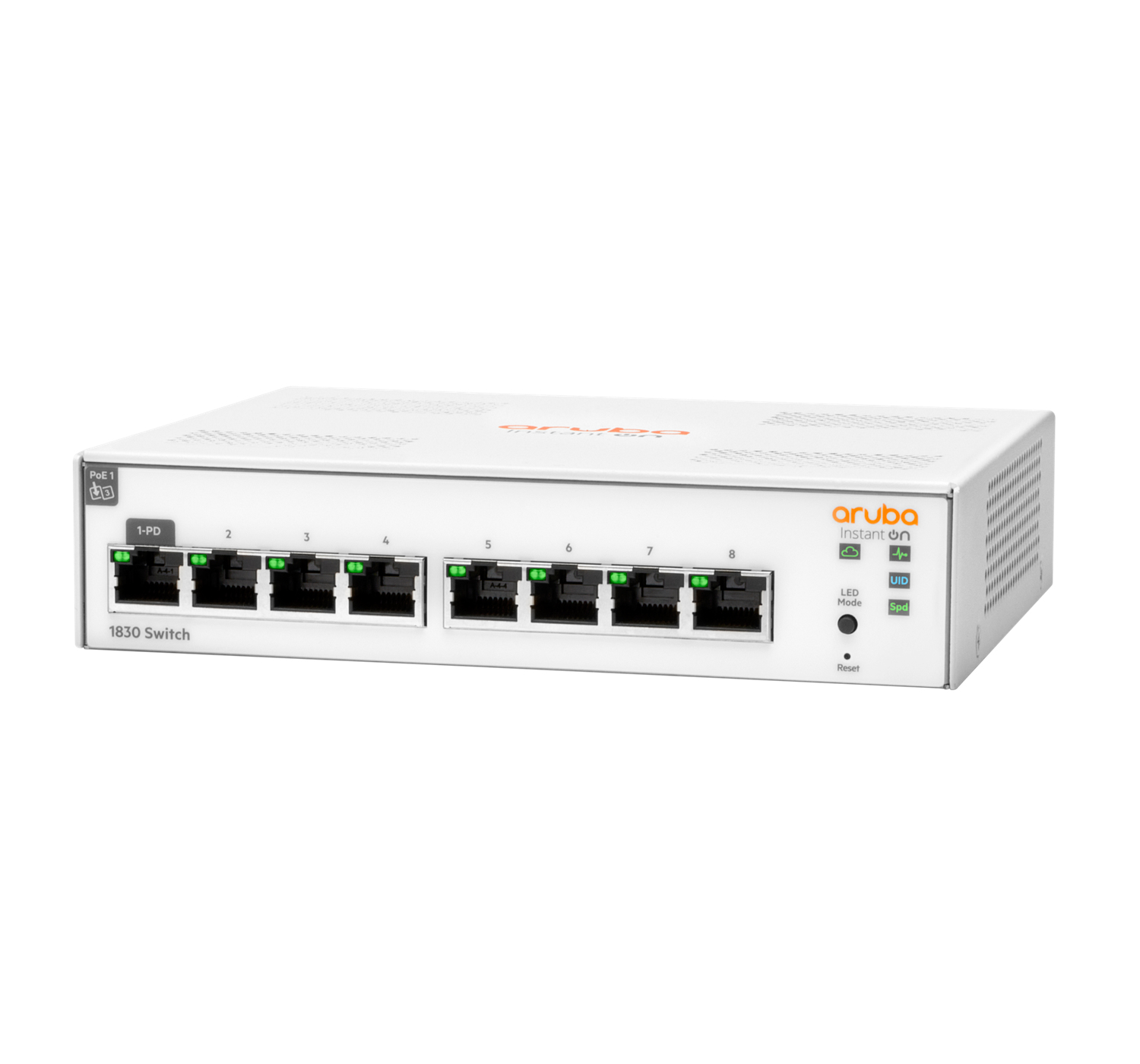 HPE JL810A#ABB Networking Instant On 1830 8G Switch Elektronik, Hardware, Nabe