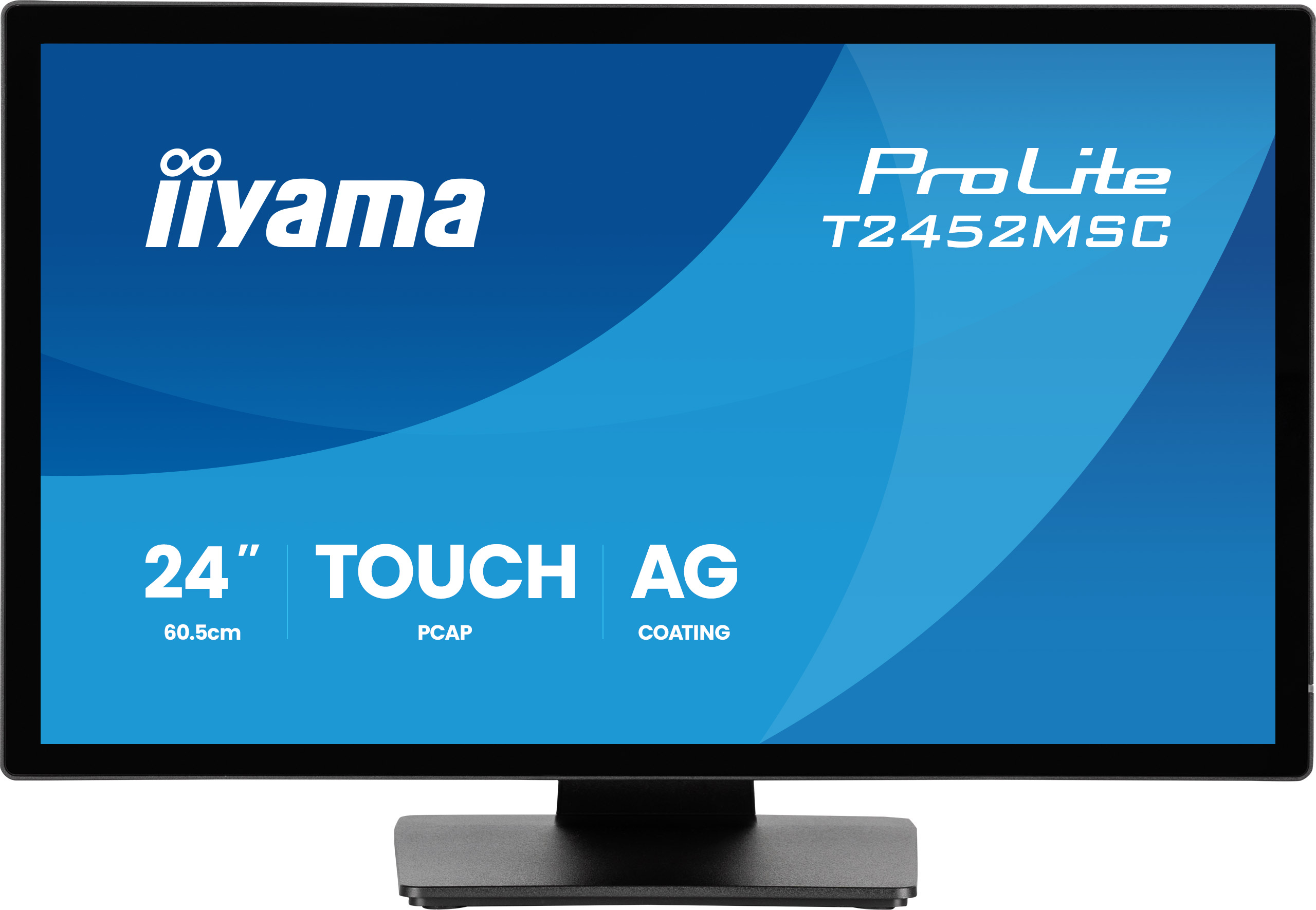 monitor, 24 Zoll, Touch, PCAP, AG Beschichtung