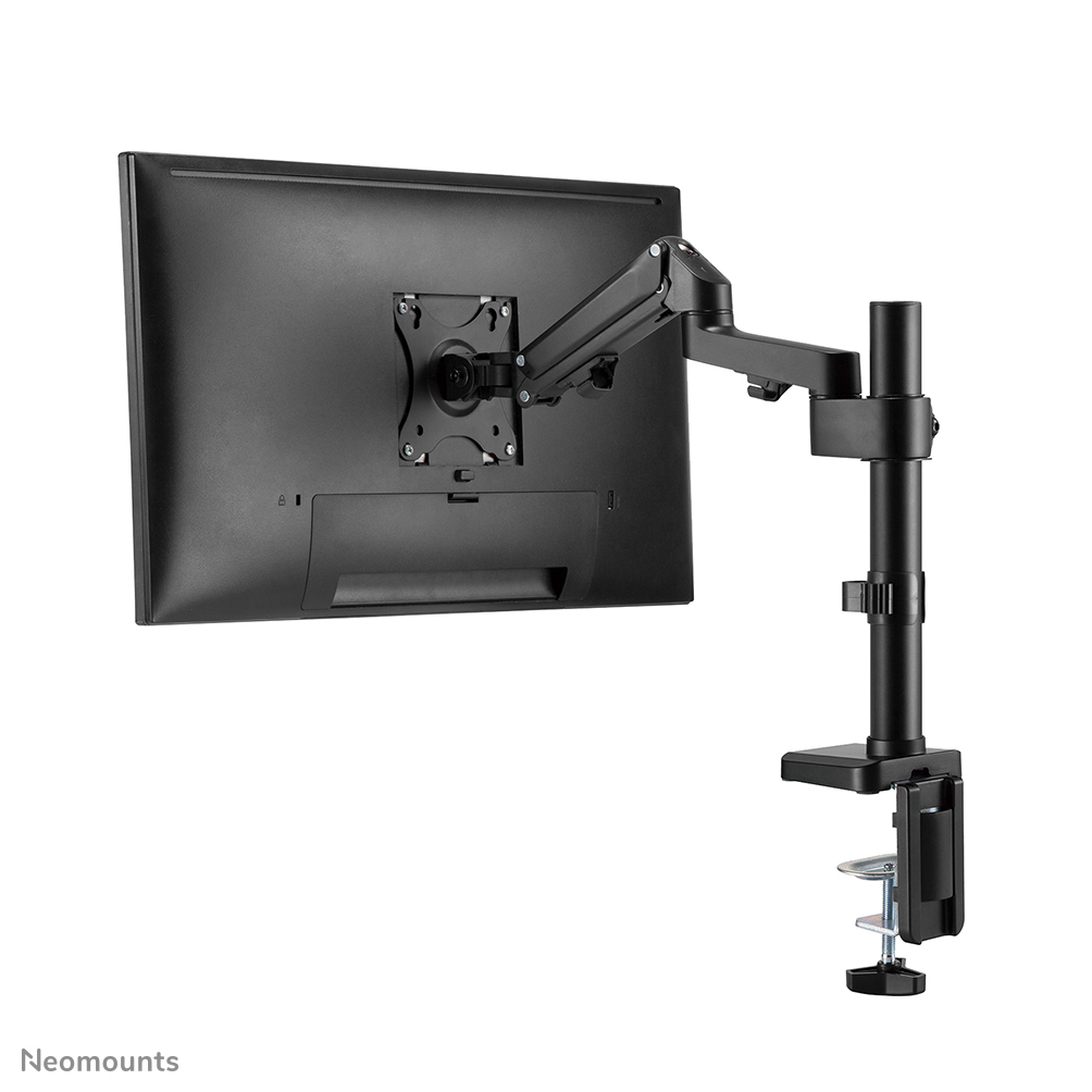 Neomounts Monitor-Tischhalterung - Klemme /Bolzen - 7 kg - 43,2 cm (17 Zoll) - 68,6 cm (27 Zoll) - 100 x 100 mm - Schwarz