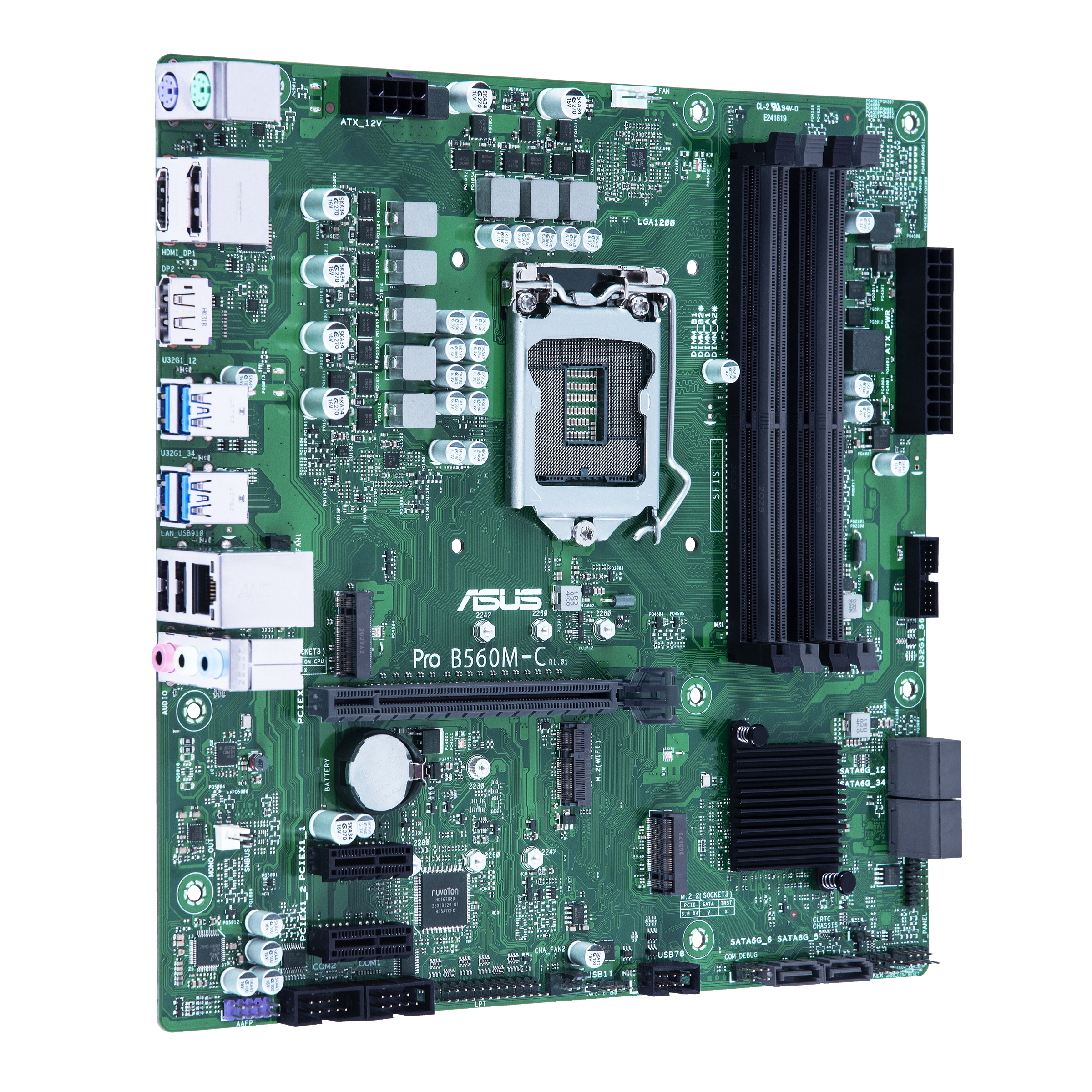 MB ASUS So1200 PRO    B560M-C/CSM 4x DDR4 2x M.2 2280 mATX