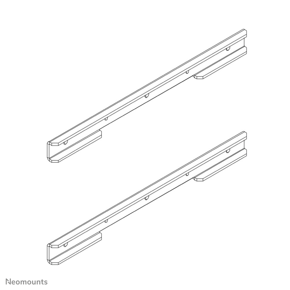 Neomounts Vesa-Platte - 5 mm - 225 mm - 250 mm - 265 mm - 225 mm - 250 mm