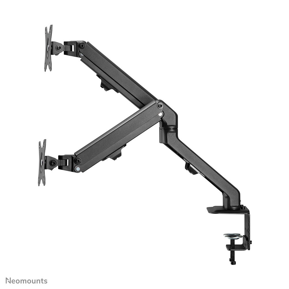 Neomounts Monitor-Tischhalterung - Klemme /Bolzen - 7 kg - 43,2 cm (17 Zoll) - 68,6 cm (27 Zoll) - 100 x 100 mm - Schwarz