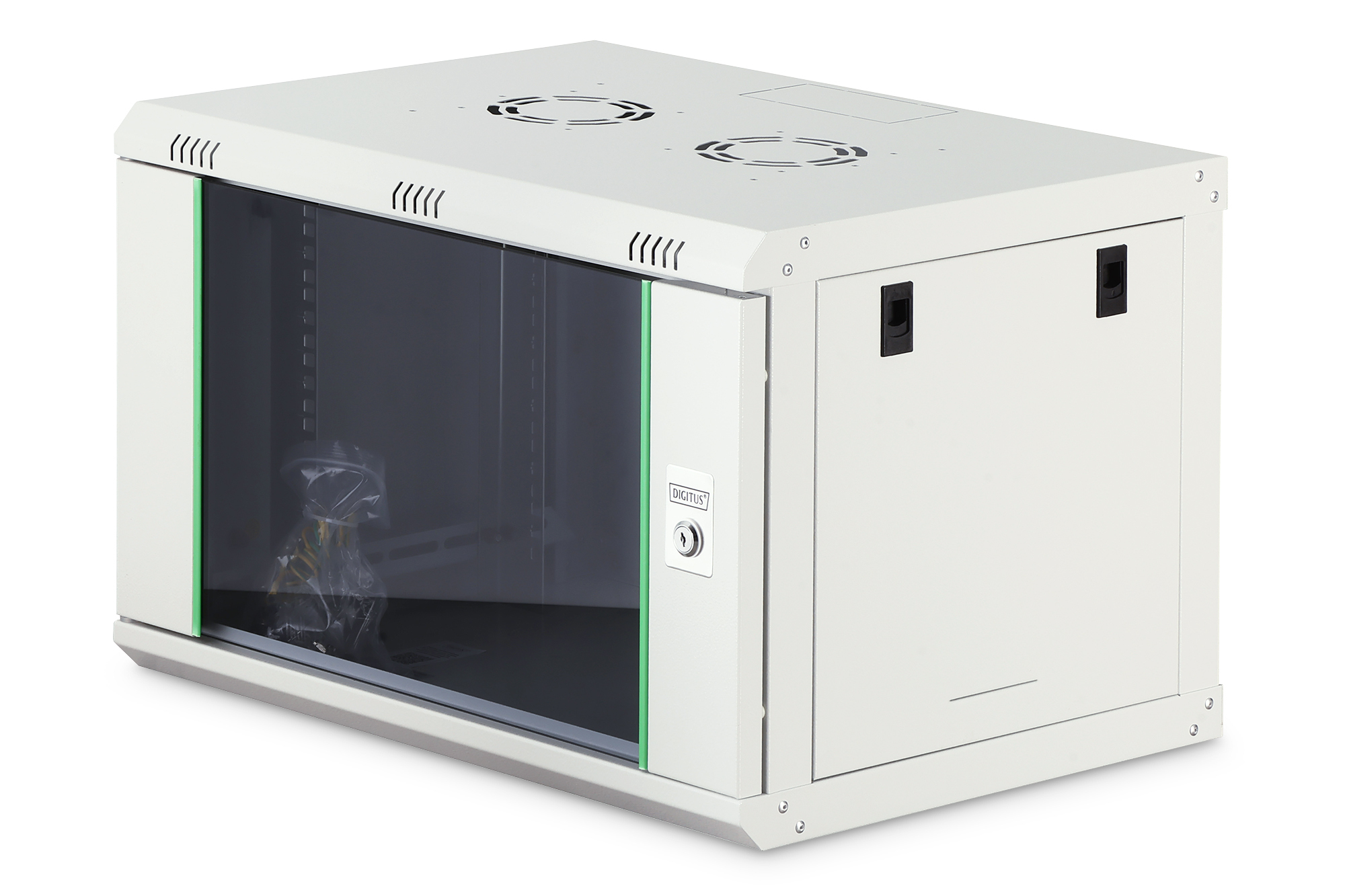 DIGITUS DN-19 07-U-EC Wandgehäuse Dynamic Basic Serie - 600x450 mm (BxT) Elektrisches Gerät, Mikrowelle, Ofen, Computerausrüstung