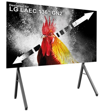 LED-Display, 136 Zoll, LG, Standfüße