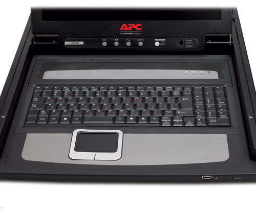 APC 17"-Rack LCD-Konsole - Russisch