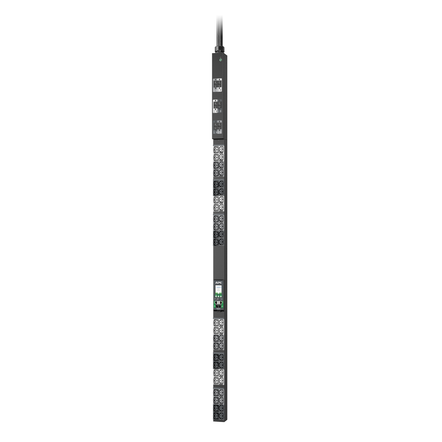 APC APDU10350ME - NetShelter Rack PDU Advanced, Metered, 17.3kW, 3PH, 415V, 30A, 530P6, 48 Outlet APC APDU10350ME - NetShelter Rack PDU Advanced, Metered, 17.3kW, 3PH, 415V, 30A, 530P6, 48 Outlet