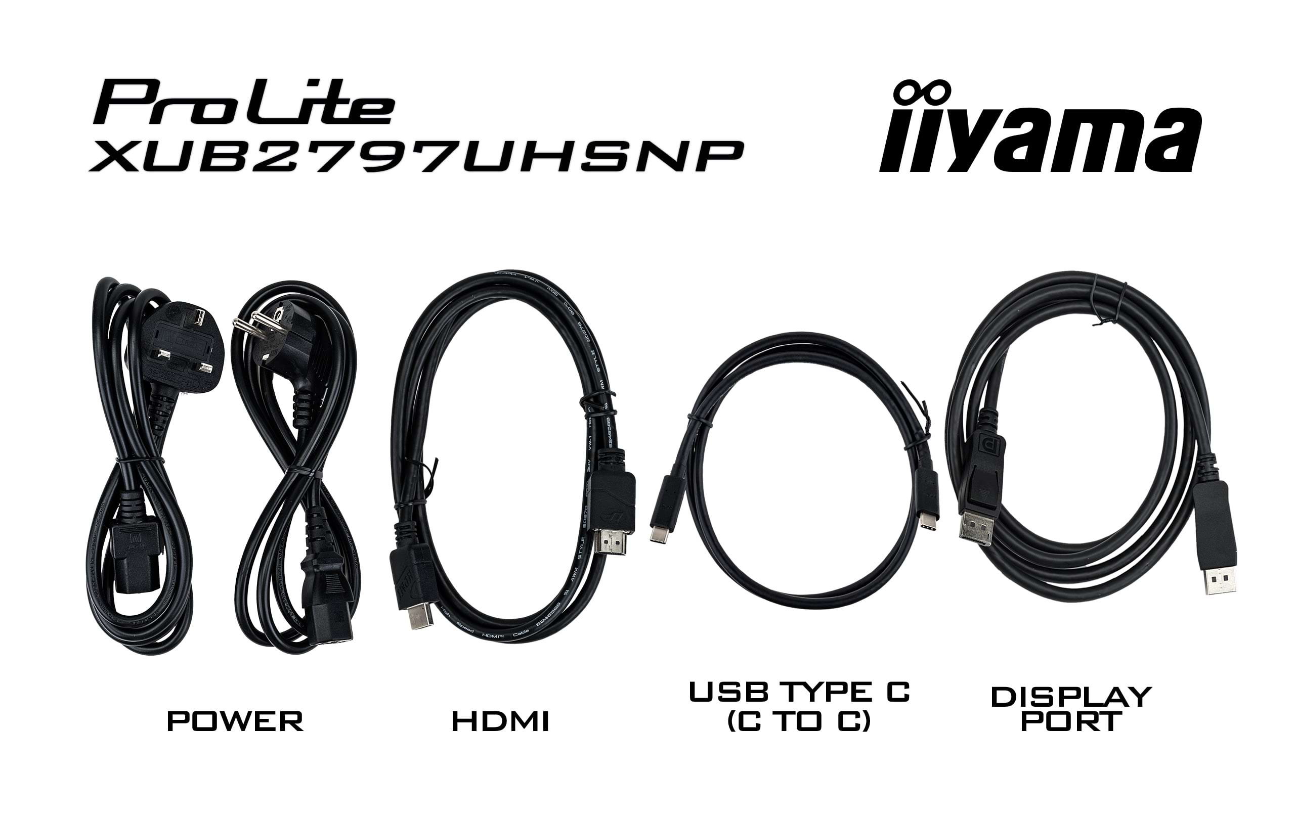IIYAMA Monitor XUB2797UHSNP-B1 inkl. 5 Jahre Hersteller-Garantie Adapter, Elektronik