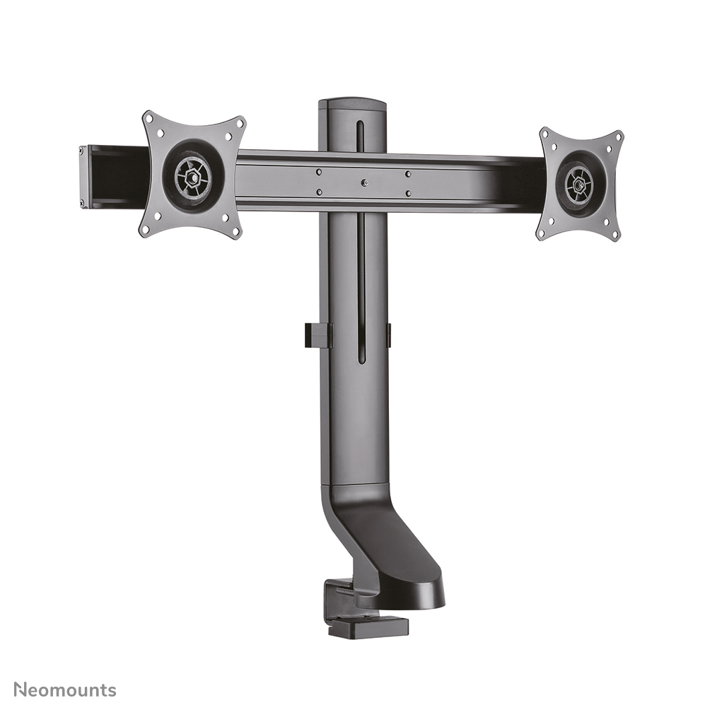 Neomounts Monitor-Tischhalterung - Klemme /Bolzen - 7 kg - 25,4 cm (10 Zoll) - 68,6 cm (27 Zoll) - 100 x 100 mm - Schwarz