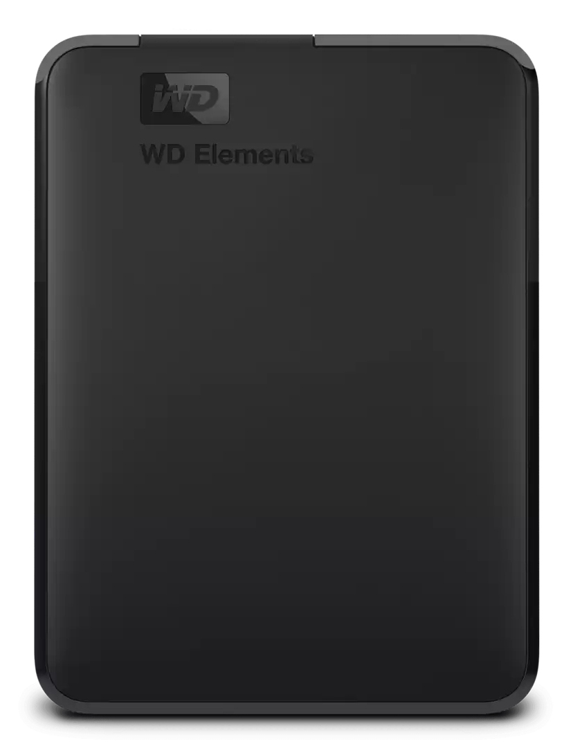 externes Festplattengehäuse, WD Elements, USB3.0, schwarz, großes Speichermedium