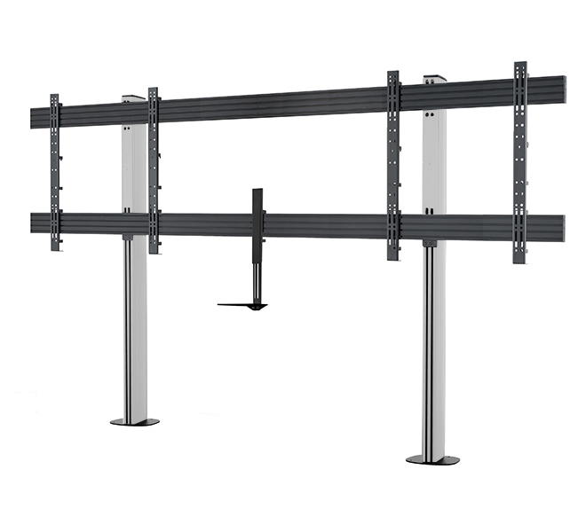 B-TECH SYSTEM X - XXL Twin Screen VC Bolt-Down Stand (VESA 1000 x 800) BT8538/BS B-TECH SYSTEM X - XXL Twin Screen VC Bolt-Down Stand (VESA 1000 x 800) BT8538/BS