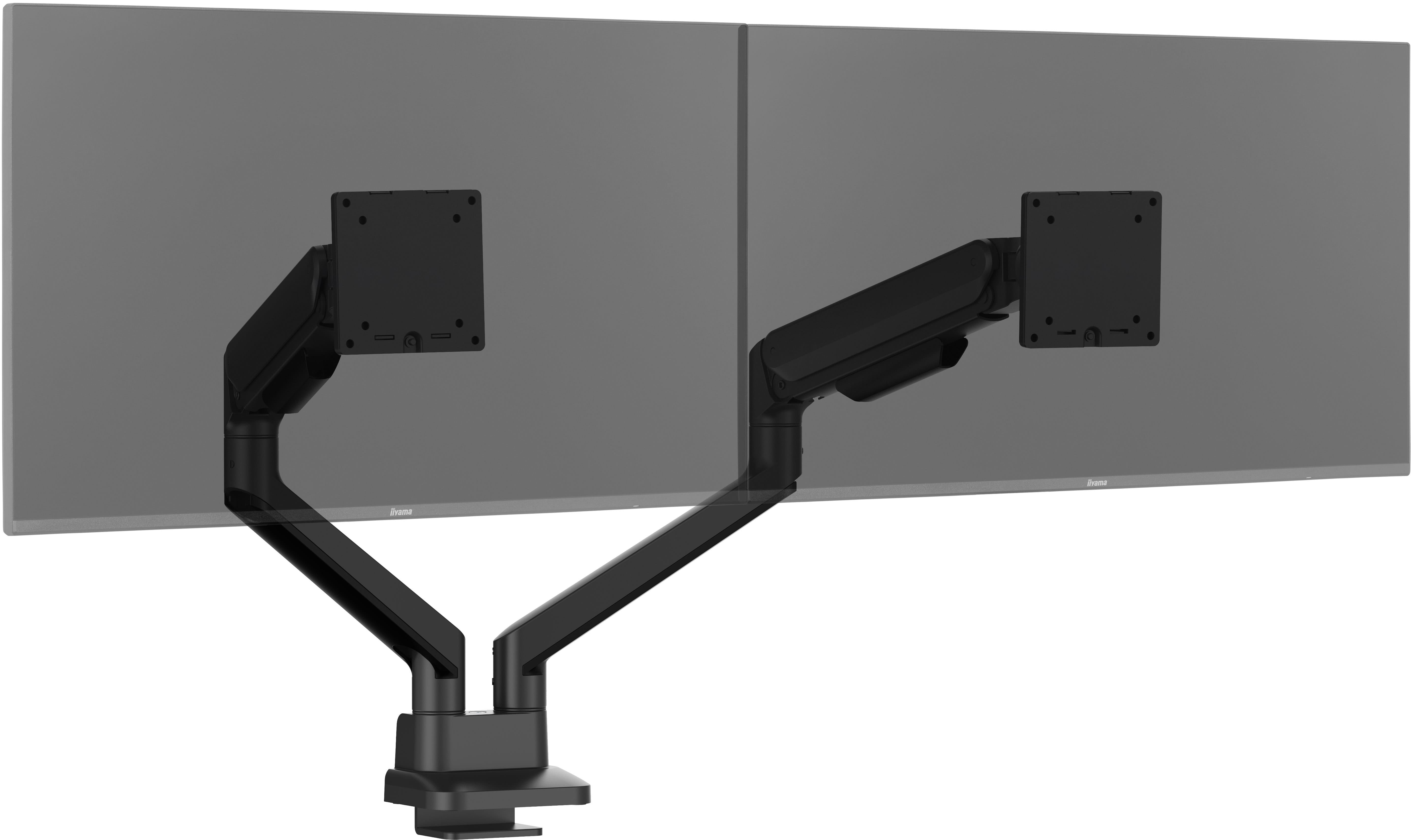 Monitorarm, Schreibtischhalterung, Doppelte Monitorhalterung, Verstellarm, VESA-Halterung