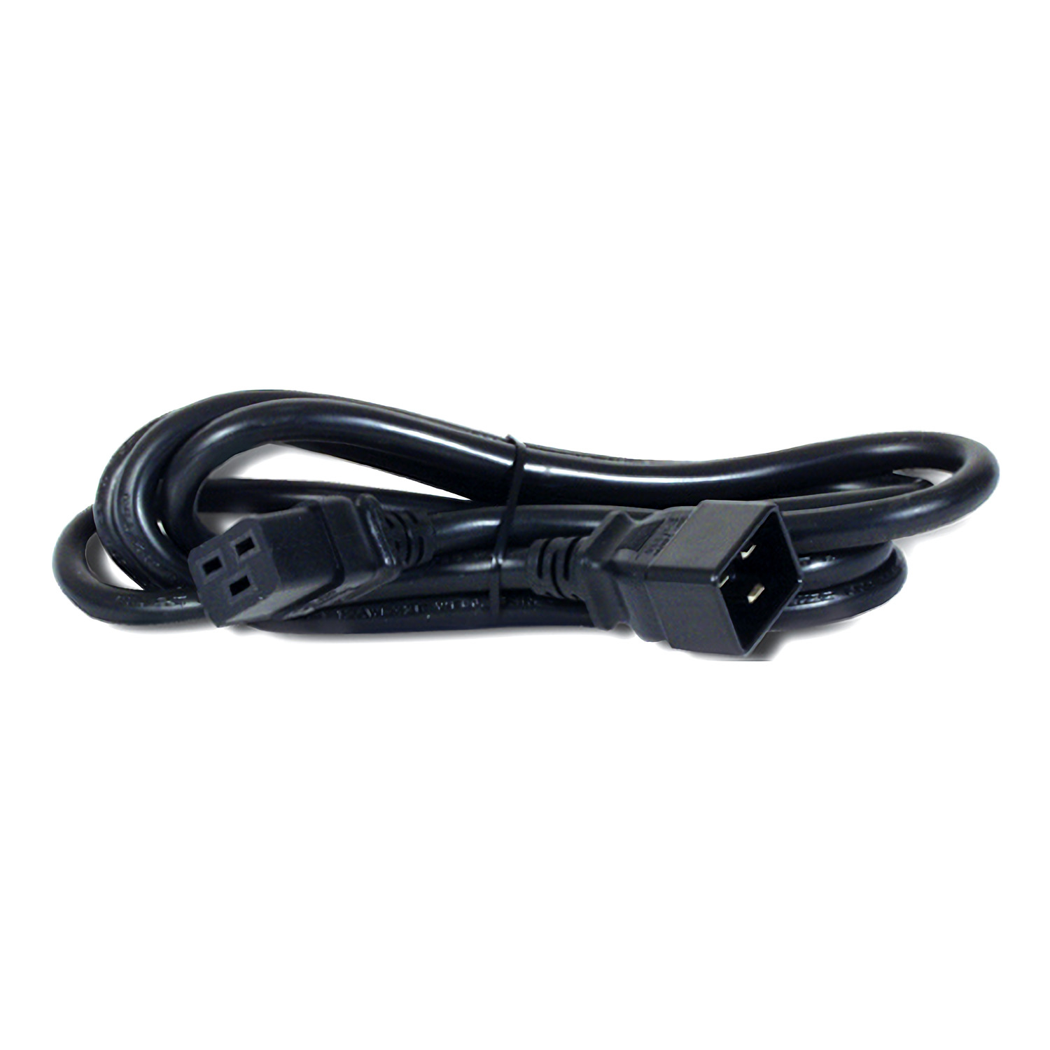 Netzkabel, Kaltgeräteanschluss, Schwarz, IEC-320, Stecker-Kabel