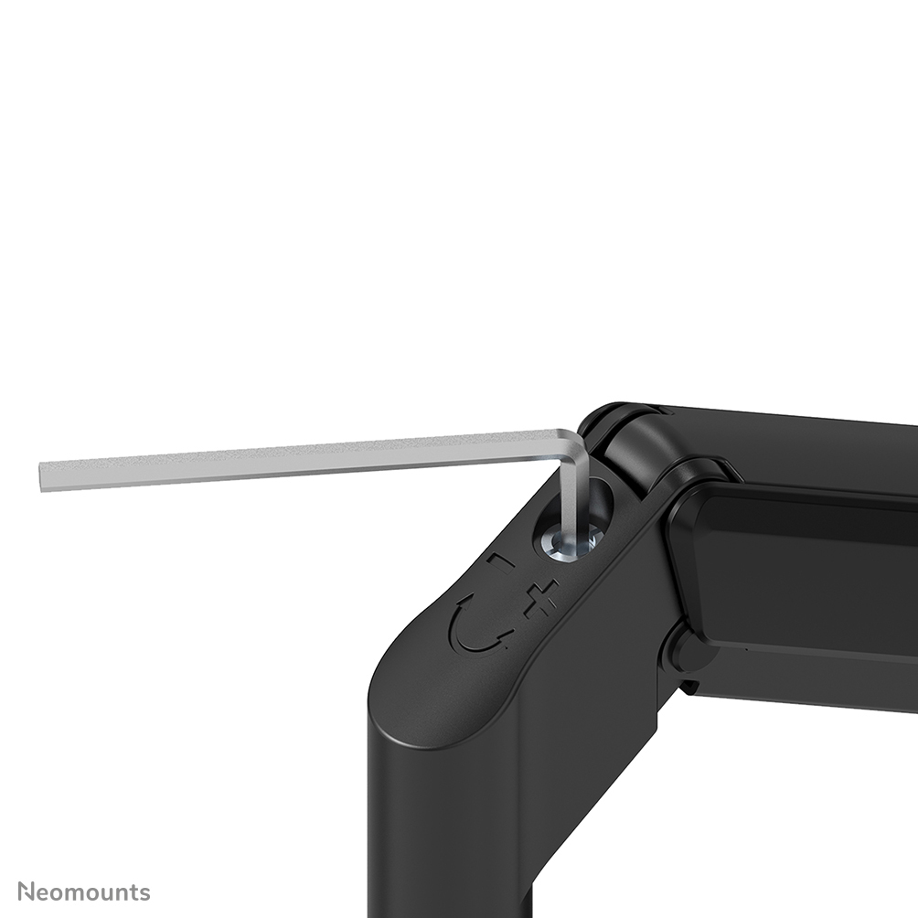 Neomounts Monitor-Tischhalterung - Klemme /Bolzen - 9 kg - 43,2 cm (17 Zoll) - 81,3 cm (32 Zoll) - 100 x 100 mm - Schwarz