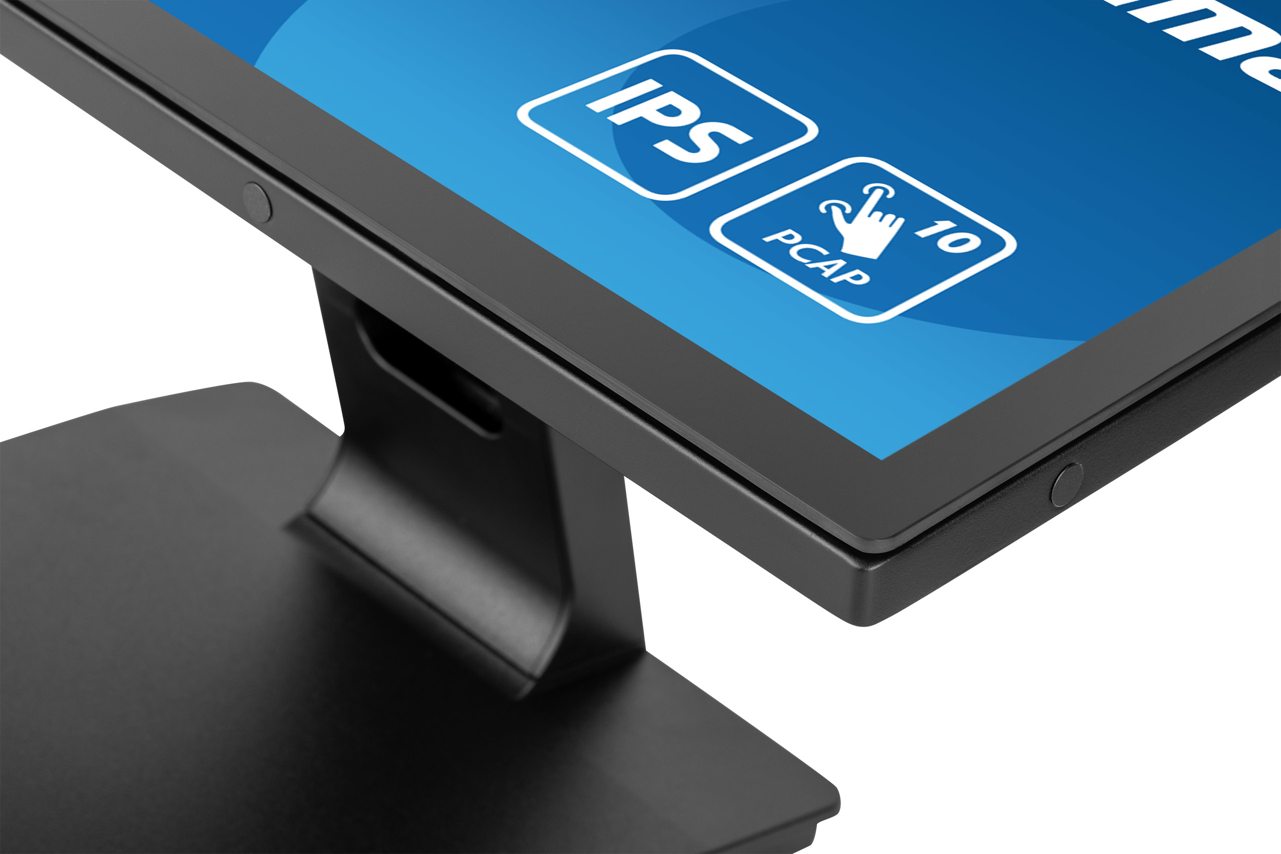 Monitorständer, verstellbar, Bildschirmhalterung, blaues Display, IPS-Display