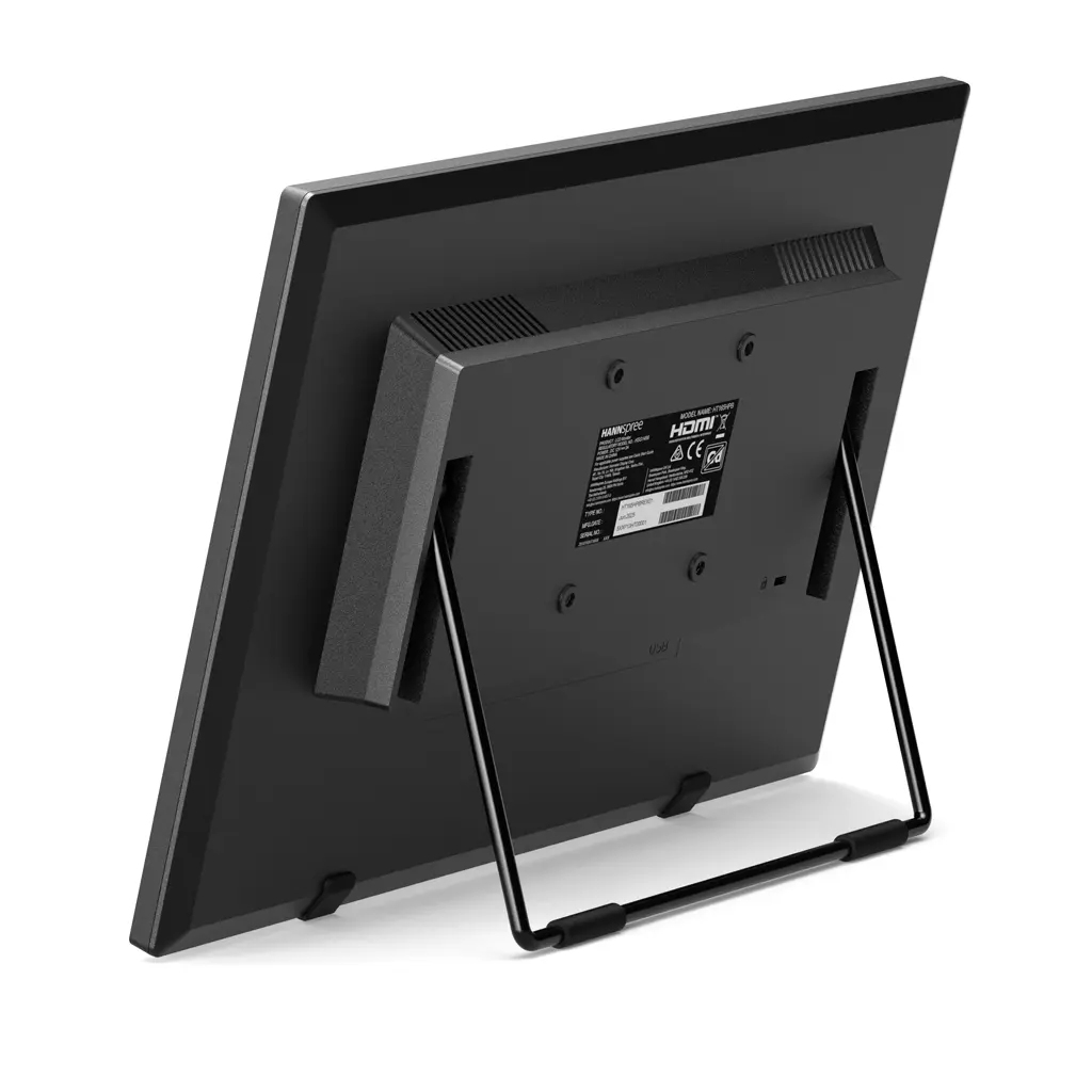 Rahmen/Ständer, Rückseite, HDMI, Monitor, Display-Standfuß