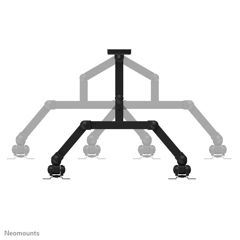 Neomounts TV/Monitor-Wandhalterung - 6 kg - 25,4 cm (10") - 68,6 cm (27") - 75 x 75 mm - 100 x 100 mm - Schwarz