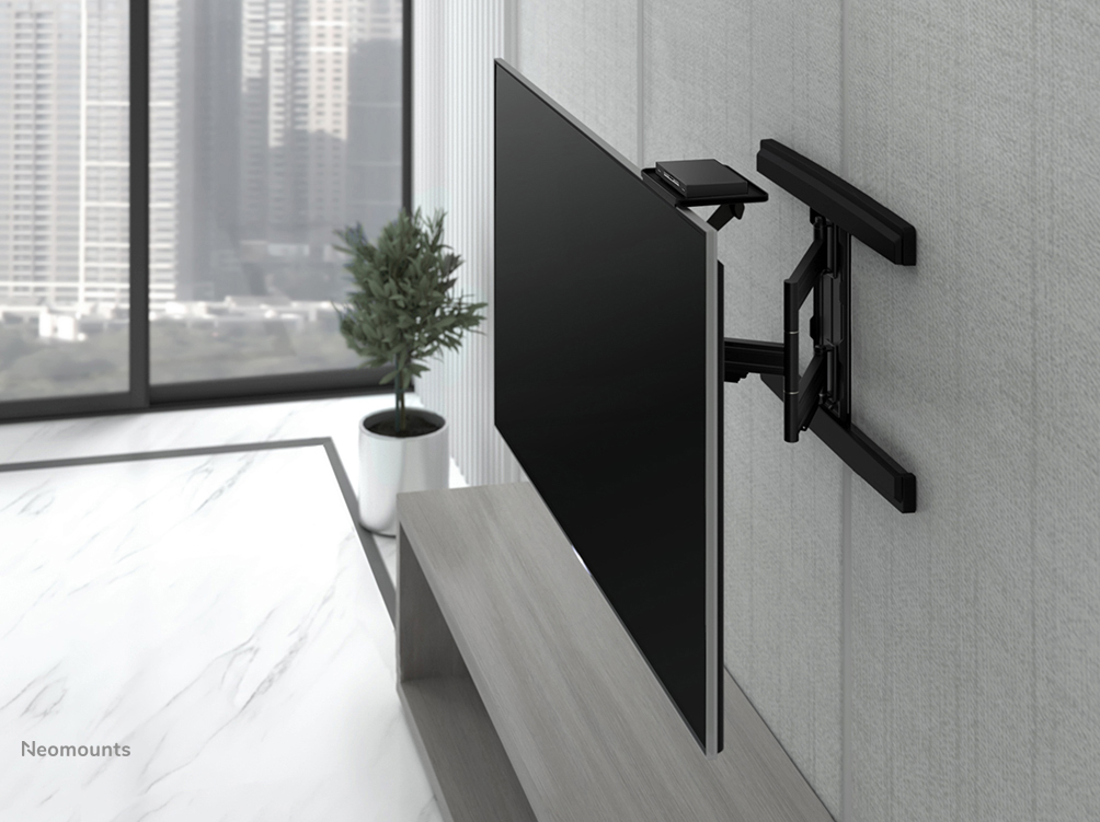 Neomounts Multimedia-Halterung - Schwarz - 6 kg - 180 mm - 47 mm - 185 mm - 131 mm