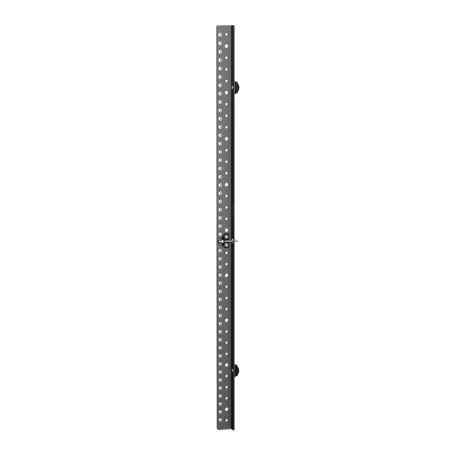 rack, vertikale Leiste, perforierte Schiene, Metallleiste, verstellbare Halterung